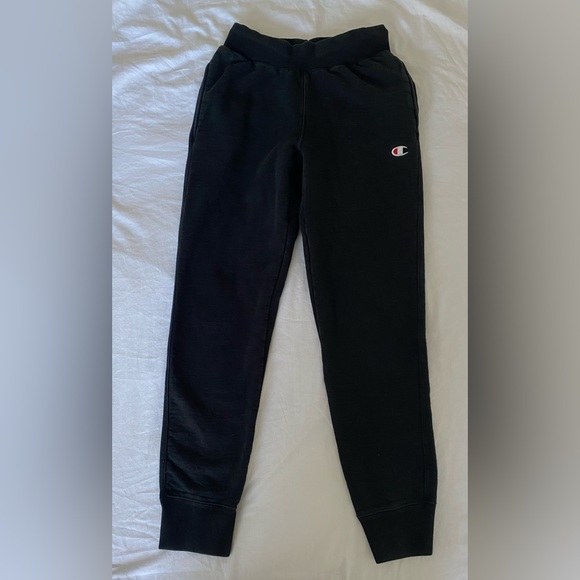 Champion Black Sweatpants Size:S - Picture 1 of 4